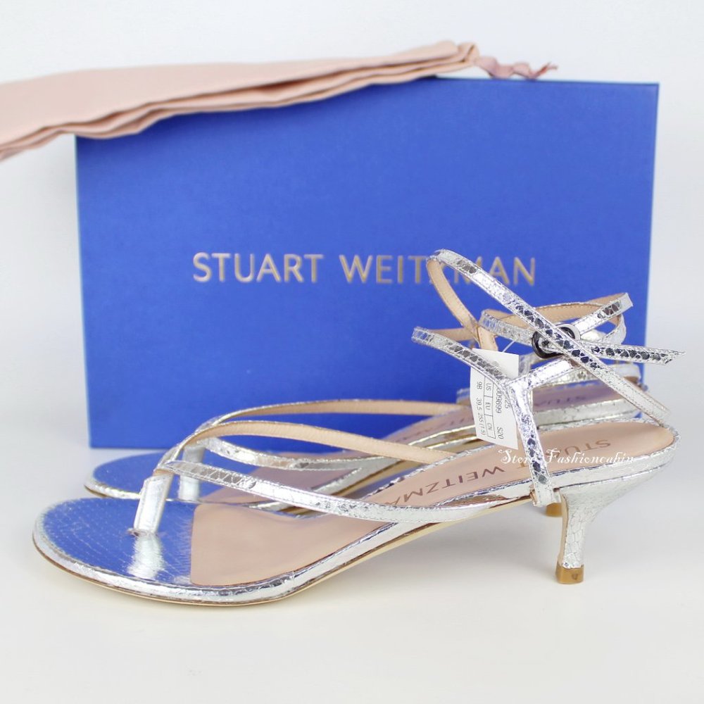New Stuart Weitzman Jimena 50 Strappy Sandal - Picture 3 of 15